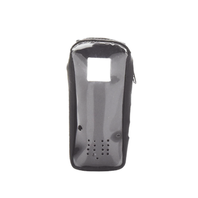 [FSMIC-SAT] Funda de Piel Reforzada, con Frente Transparente para Serie Satelital IC-SAT100.