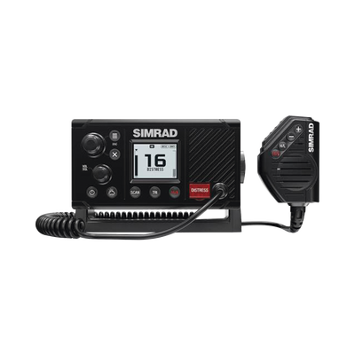 [000-14491-001] Radio Marina RS20S / Pantalla Alta Visibilidad con Modo Noche / Clase D DSC Aprobado / Receptor GPS Integrado / Conectividad NMEA 2000 / Micrófono de 4 Botones / Instalación Bracket o Flush-Mount