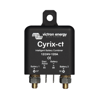 [CYRIXCT120] Cyrix-CT 12/24 V 120 A / Combinador Inteligente de Baterías en Vehículos y Embarcaciones