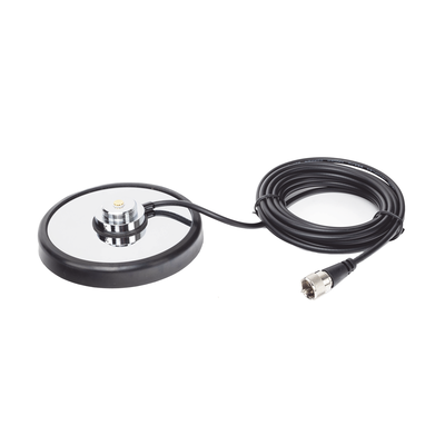 [1240] Montaje magnetico para antenas de 3/4 (Nmo), 5 m de cable RG-58A/U, conector UHF (PL-259) macho, diámetro de 5