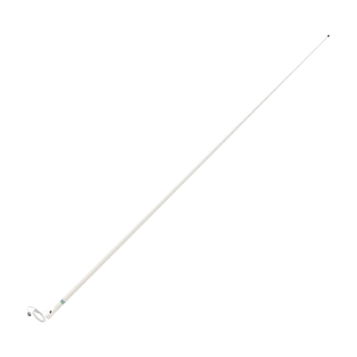 [5206-N] Antena Marina VHF de Fibra de Vidrio / Para Uso en Embarcaciones / Ganancia de 6 dB / 50 Watts / Base de Nylon