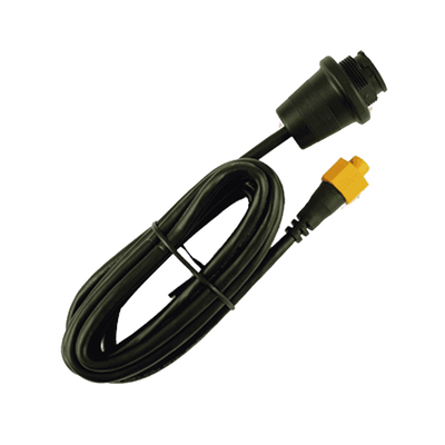 Cable adaptador Ethernet redondo color amarillo a RJ45 Macho
