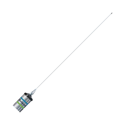 [5241-R] Antena Marina VHF de Acero Inoxidable / Ganacia de 3 dB / Potencia de Entrada 50 W