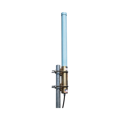 [ANT850F-6] Antena Base Omnidireccional de Fibra de Vidrio, 806-896MHz, 6dB, 90 MHz Ancho de Banda, 500 Watt, N Hembra, Incluye ANTC-482.