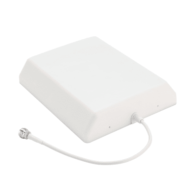 Antena Direccional tipo panel para interior. 806-960 MHz/ 1700-2100 MHz. 9 dBi de Ganancia.