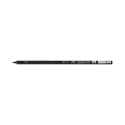 [P30D02G] PDU G6 Monitoreable (MI) para Distribución de Energía, Enchufe de Entrada NEMA L21-30P, Con 18 Salidas C13, 6 x C19, y 6 x 5-20R, de Instalación Vertical, 208 Vca, 30 Amp