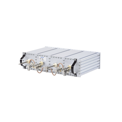 [Q3220-E] Duplexer Pasa Banda-Rechazo de Banda / 406-512 MHz / 4 Cavidades 4 (10.2 cm) / Separación 5 MHz / 350 Watt / Conectores N Hembra / 3U Rack