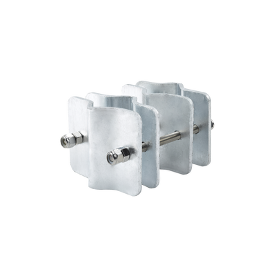 [SMM-K4] Herraje Adaptador de Mástil para Diámetros desde 3/4 hasta 2-1/4. Galv. en Caliente.