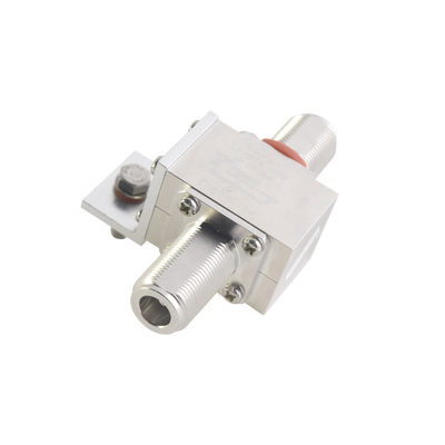 [LP-BTR-NFF] Protector Coaxial, Montaje Universal, para equipos HF, VHF y UHF (20 - 1000 MHz), Conectores N-hembra