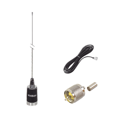 [KIT-LMG450] kit de antena móvil de 5dB de Ganancia en UHF 450-470 MHz, Incluye LMG450 + CHMB + RFU505