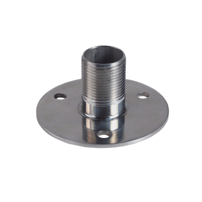 Montaje recto de 1 / Acero Inoxidable / Base con Brida