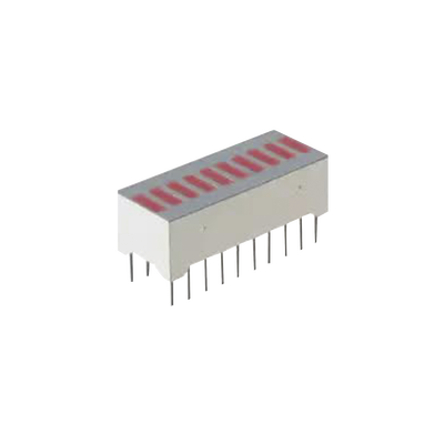 Barra Gráfica de 10 segmentos LED Rojos tipo LTA-1000