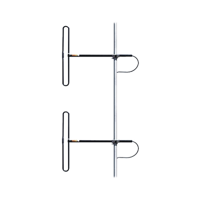Antena Base de 2 Dipolos para 138-174 MHz, 3 dB de Ganancia, N Macho