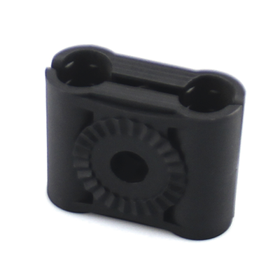 [CB-38] Paquete de 10 Sujetadores Plasticos Para Cable Coaxial de 3/8