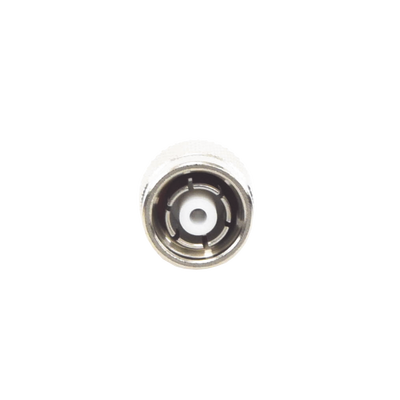 [RP-1202-C1] Conector TNC Macho Inverso de Anillo Plegable para Cable RG-142/U, Níquel/ Oro/ Teflón.