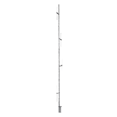 [DB224-A] Antena Base VHF, de 4 Dipolos, Rango de Frecuencia 150-160 MHz.
