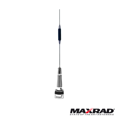 [MWV-1322S] Antena Móvil VHF, Banda Ancha, Rango de Frecuencia 132 - 174 MHz.