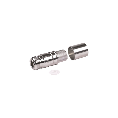 [EZ-600-NF-X] Conector N Hembra Plegable con Pin Cautivo para cable LMR600, LP600