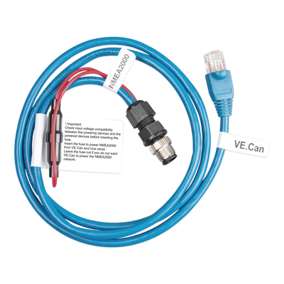[VE.CAN/NMEA2000] Cable Micro- C VE.Can a NMEA 2000 para Comunicación entre Equipos Victron y Rede NMEA 2000