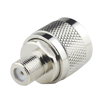 [TT-CON-540] Adaptador N Macho a F Hembra , Niquel/ Oro/ Teflón,