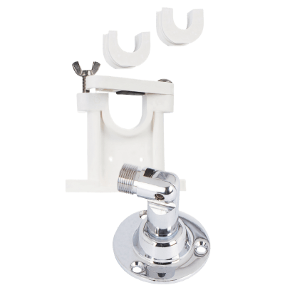 [410-R] Kit de Montaje con Soporte Giratorio Ajustable / Para Antenas de 1 ó 1-1/2 de Diámetro / Rosca Estándar 1 x 14 Hilos.