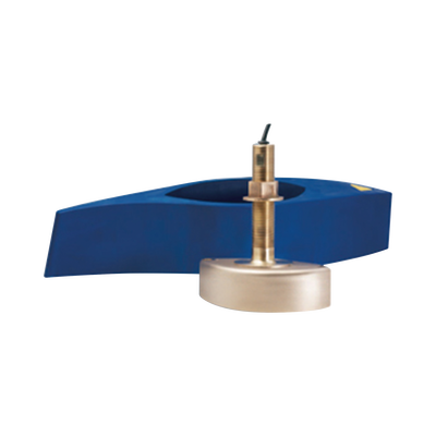 [000-13964-001] Sensor de Profundidad y Temperatura B258 / 1 kW RMS / Frecuencias Duales 50-200 kHz / Rango de Profundidad 500 m / Bronce / Instalación Thru-Hull / Compatible con Ecosonda BSM-1