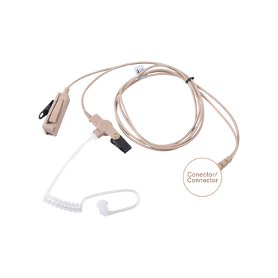 [V1-10266] Kit de Micrófono-Audífono profesional de 2 cables para KENWOOD NX-340/320/420, TK-3230/3000/3402/3312/3360/3170