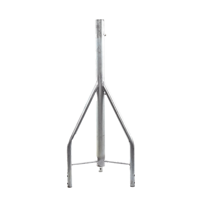 [SCZ-45] Tramo de Remate / Copete, tubo industrial 1 1/4 con tubo central 2 3/8, galvanizado por electrólisis.