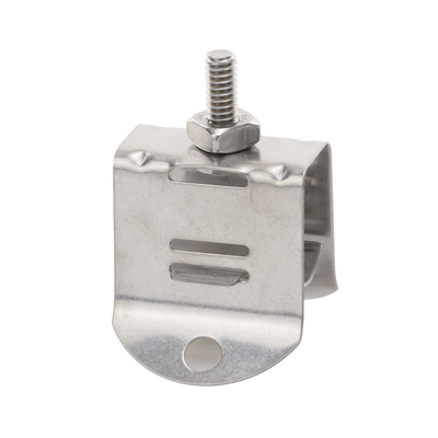 [STBH12] Sujetador de Doble Click para Cable Coaxial de 1/2 Pulgada Paquete de 10 Piezas