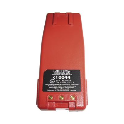 [S-403906A] Batería Recargable Lithium-Ion SAILOR B3906 / 1650 mAh / 7.4 VDC / Para Radio UHF SP3965 / Compatible con Cargadores CH3505, CH3507, CH3508