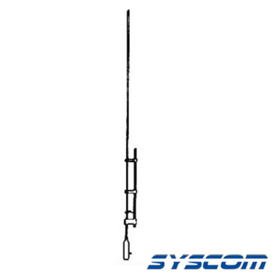 [SJ-POLE] Antena Base VHF, Omnidireccional, Rango de Frecuencia 138 - 174 MHz.