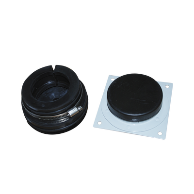 [SCE-12] Placa y Goma Pasamuro para Cable Coaxial de 1/2