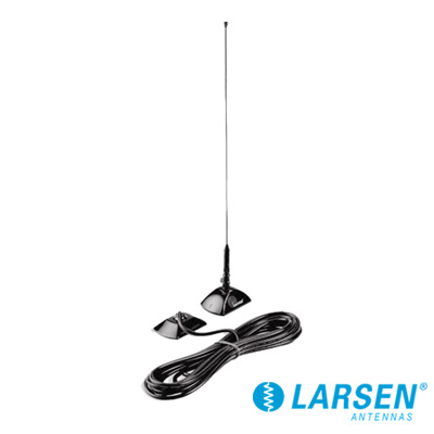 [KG-144UD] Antena Móvil VHF, para Cristal (on glass), Rango de Frecuencia 144 - 160 MHz.