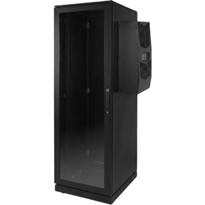[PDCP2078BAC] Gabinete de Telecomunicaciones ProLine V/D, 700 mm de Ancho, 800 mm de Profundidad, Compatible Con Aire Acondicionado Tipo G28, 42 UR, Color Negro