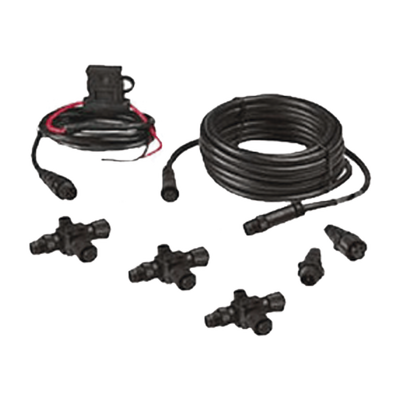 [000-10760-001] Kit Iniciador Red NMEA 2000 Micro-C / Cable de Red de 4.5 m (15 ft) / 3 Conectores T / 2 Terminadores de Red