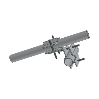 [SMMK5] Herraje Adaptador Cruzado para Mástil para Diámetros desde 7/8 hasta 2.