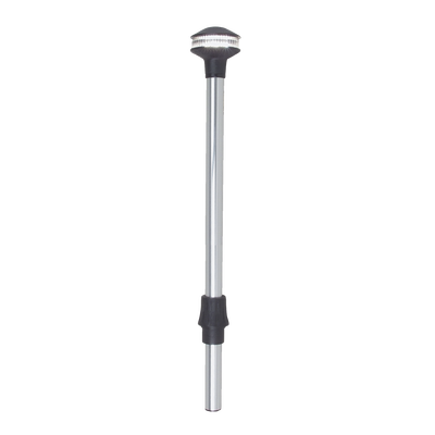 [1440-DP2-CHR] Luz de Poste en Color Blanco Serie Inland de 0.6 m (24 pulgadas) de Largo, para uso en Embarcaciones a Motor Menores a 20 Metros de Eslora