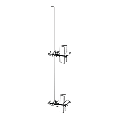 [TRY-ST-LM-1.9X6] Montaje lateral con Mástil de 1.9 diam. x 6 (1.8m) longitud.