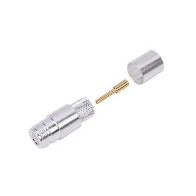 [RFN-1028-2L2] Conector N Hembra de Anillo Plegable para LP600, LMR-600, 7977A, CNT-600.