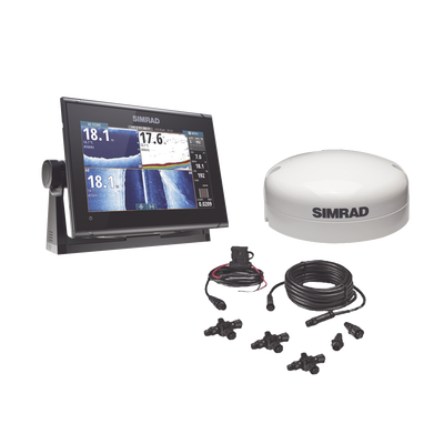 [GO9-GPSKIT] Kit de pantalla multifuncional GO9 con kit NMEA2000 y antena GS25
