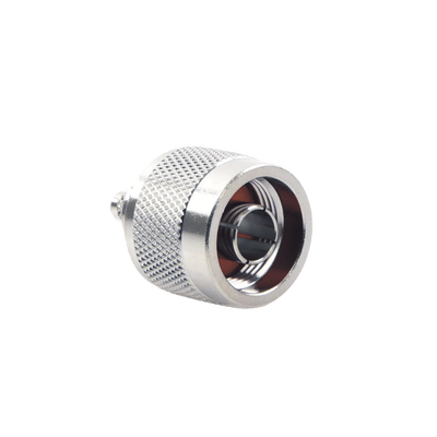 [RFN-1005-C1] Conector N Macho Coaxial de Anillo Plegable para Cable RG-142/U, Niquel/ Oro/ Teflón.