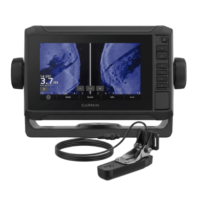 ECHOMAP UHD2 62sv con Mapa Base Precargado / Sonda SIDEVÜ, CLEARVÜ Y CHIRP Tradicional / Puerto de Conexión a NMEA 2000 / Incluye Transductor GT54UHD-TM,