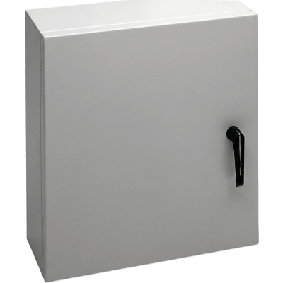 Gabinete Para Exterior OSP ComLine, Protección NEMA 4/12/4X/3/3R; IP66, 600 mm de Ancho, 200 mm de Profundidad, De Aluminio, Color Gris Claro