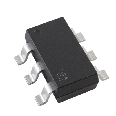 [584-HMC221BETR] IC de 6 terminales / conmutador unipolar de dos posiciones / 10 kHz y 3 GHz /