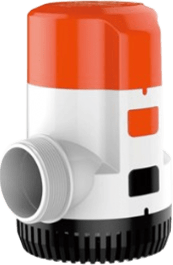 [SFBP1-G3700-01] Bomba Sumergible Eléctrica Marina SEAFLO 12V / 3700 GPH (14,000 LPH) / No Automática / Protección Anti-Aire / Sellos Herméticos / Cableado Marino Bloqueado / Puertos Rectos o 90° / Impulsor Grande / Motor Robusto / Conector