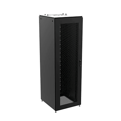 Gabinete de Telecomunicaciones ProLine S1 48 UR Dimensiones 2350 x 800 x 1200 mm Acero color Negro RAL 9005 / Puertas Perforadas / Certificaciones UL-cUL