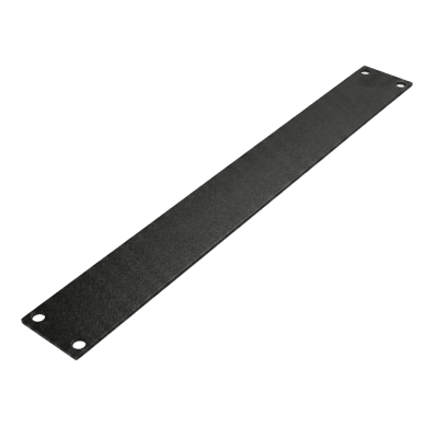 Tapa Ciega para Rack de 19 Pulgadas, 1 UR, Acero Negro