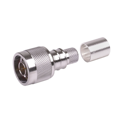 Conector N Macho Plegable con Pin Cautivo para cables Tipo RG8