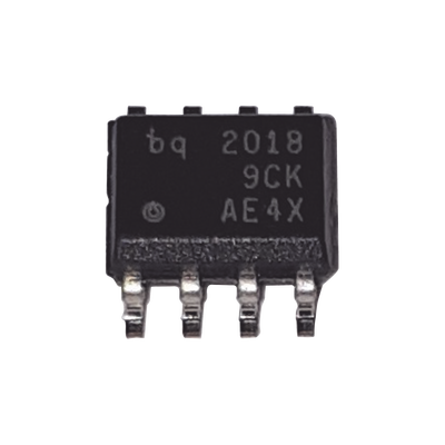 [296-2221-5-ND] Circuito Integrado BQ2018SN-E1 para Monitor de Baterías, SOIC-8 en ANALIZADOR III.