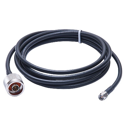 [SN-58U-SMA-200] Jumper de 2 Metros (6.56 Pies) con Cable RG-58U-SYS Conector N Macho a SMA Macho
